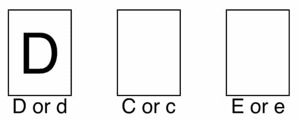 Rh spaces with blanks