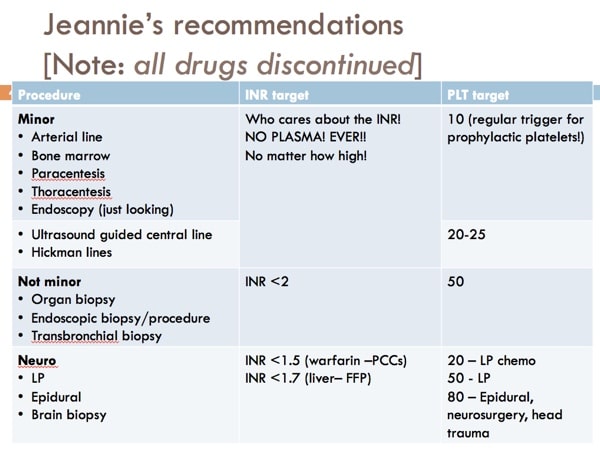 J. Callum Slide 4 - Jeannie's recommendations