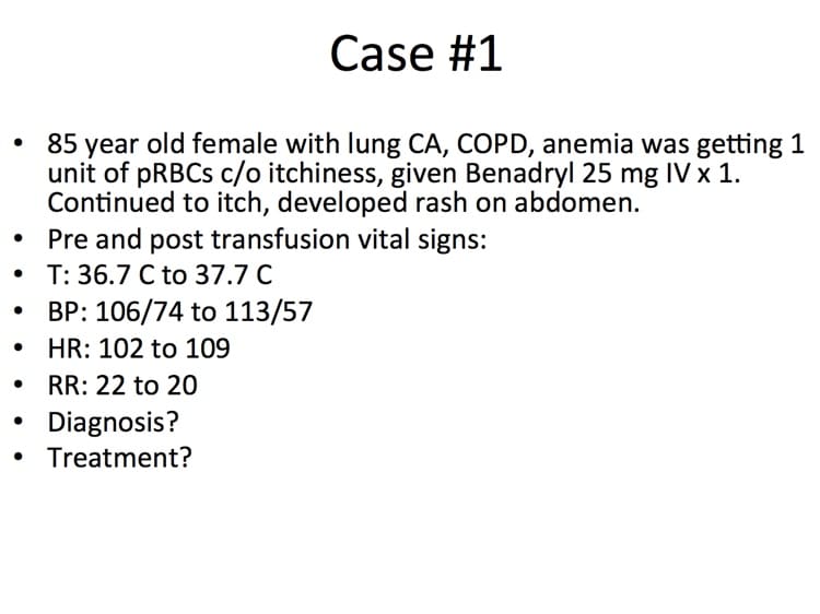 Fung slide 3 - Case #1 Description