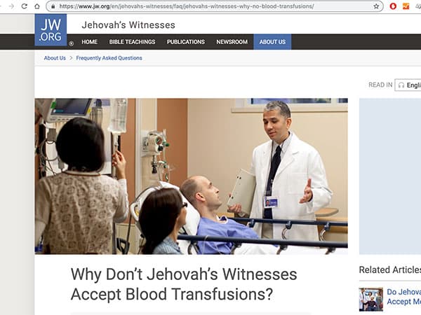 JW.org Screenshot