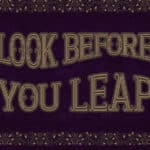 Look Before You Leap Image, Haspel, Evidence-based practice